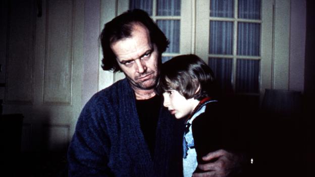 Jack Nicholson y su hijo en el Resplandor - Photo by Moviestore Collection / Rex Features (1635822a) The Shining, Jack Nicholson, Danny Lloyd Film and Television